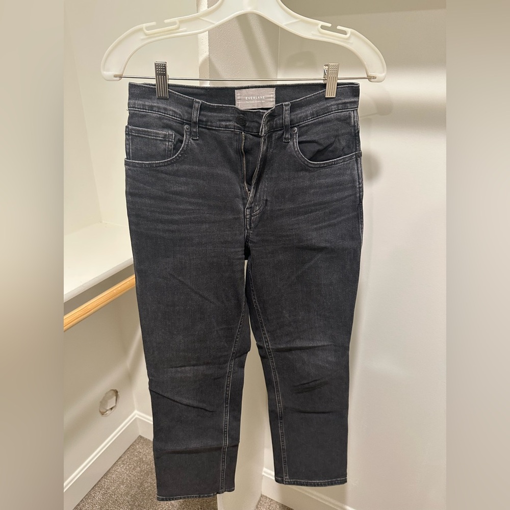 Everlane Black Denim Bootcut Jeans